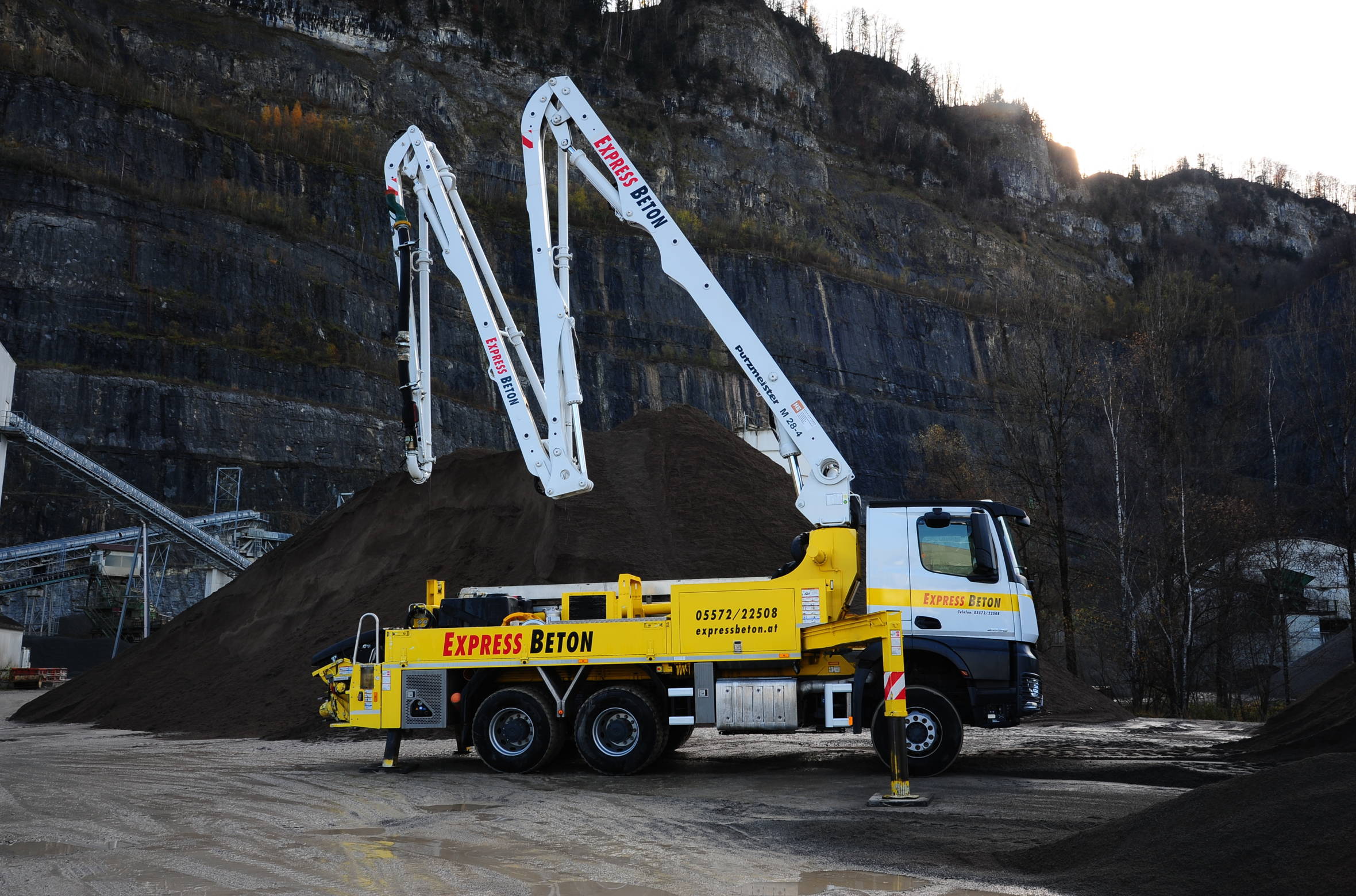 Betonpumpe 28m 3